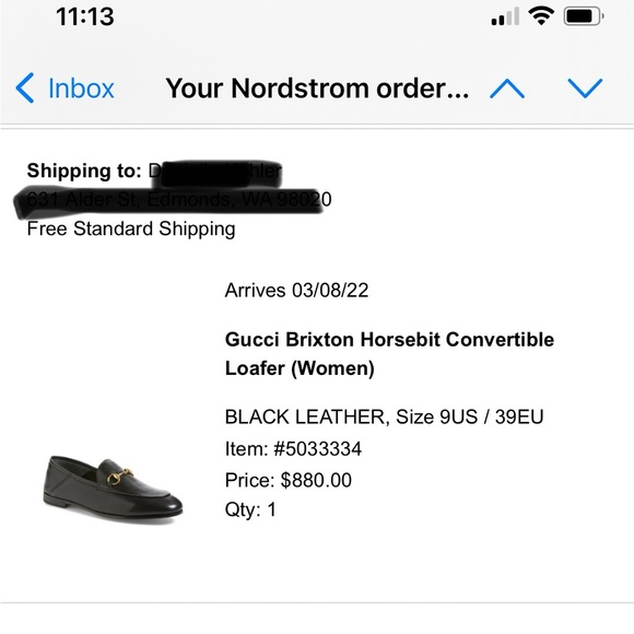 Gucci Brixton Leather Horsebit Loafers size 39 Box - Picture 13 of 13